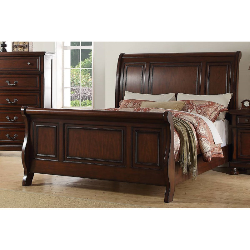 Canora Grey Macclesfield Sleigh Bed Wayfair